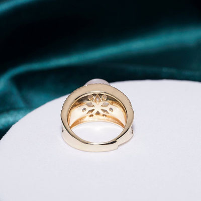 Pearly Lustre Elegant Freshwater Pearl Ring WR00087 3