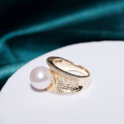 Pearly Lustre Elegant Freshwater Pearl Ring WR00087 4