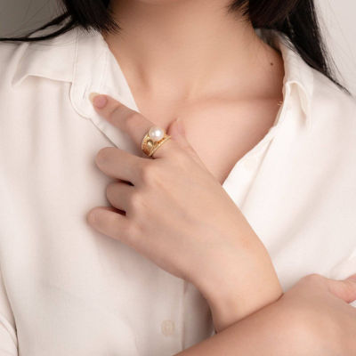 Pearly Lustre Elegant Freshwater Pearl Ring WR00087 6
