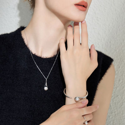 Pearly Lustre Freshwater Pearl Bracelet WB00181 | FLUID 5