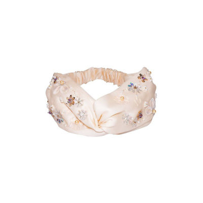Pearly Lustre Passion for Life French Embroidery Freshwater Pearl Hairwear HW00012 2