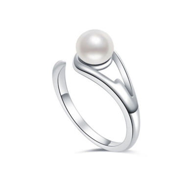 Pearly Lustre Freshwater Pearl Ring WR00213 | FLUID 1
