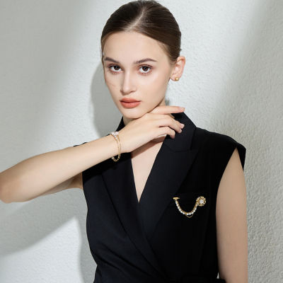 Pearly Lustre Garden City Freshwater Pearl Brooch WC00053 4