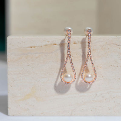 Pearly Lustre Elegant Freshwater Pearl Earrings WE00379 3