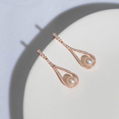 Pearly Lustre Elegant Freshwater Pearl Earrings WE00379 4