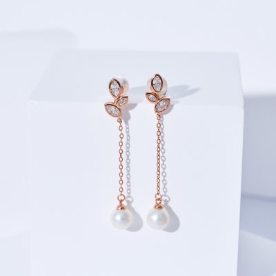 Pearly Lustre Garden City Freshwater Pearl Earrings WE00299 | Elegant Collection 2