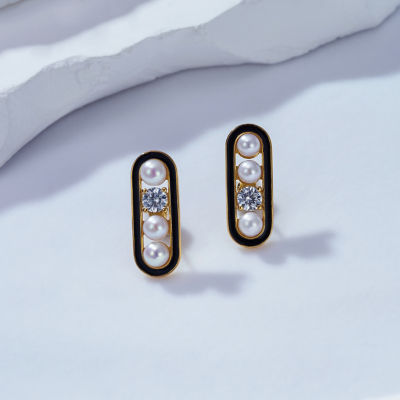 Pearly Lustre Top Grading Freshwater Pearl Earrings WE00534 | DECO 4