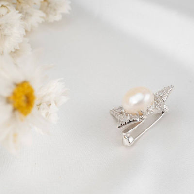 Pearly Lustre Ocean Star Freshwater Pearl Brooch WC00009 7