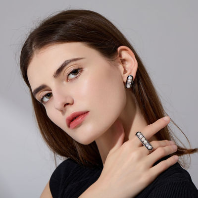 Pearly Lustre Top Grading Freshwater Pearl Earrings WE00533 | DECO 3