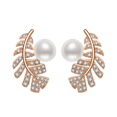 Pearly Lustre Garden City Freshwater Pearl Earrings WE00435 | New Yorker Collection 1