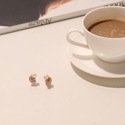 Pearly Lustre Garden City Freshwater Pearl Earrings WE00435 | New Yorker Collection 6