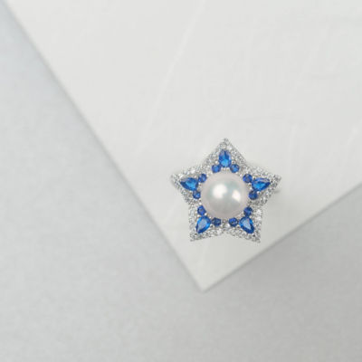 Pearly Lustre Ocean Star Freshwater Pearl Ring WR00033 7