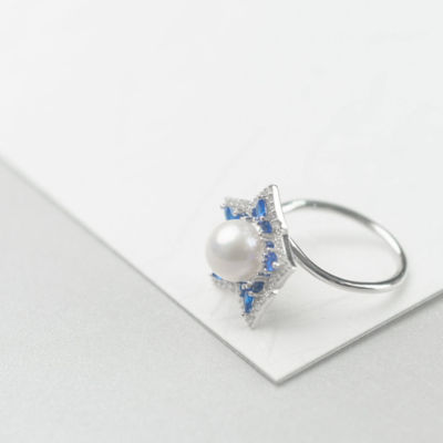 Pearly Lustre Ocean Star Freshwater Pearl Ring WR00033 9
