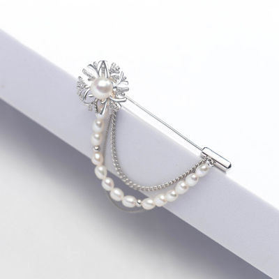 Pearly Lustre Garden City Freshwater Pearl Brooch WC00052 3