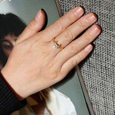 Pearly Lustre Wonderland Freshwater Pearl Ring WR00041 2