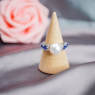Pearly Lustre Ocean Star Freshwater Pearl Ring WR00027 7