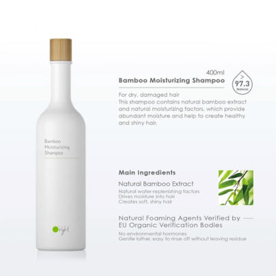 O'right 竹萃保濕洗髮精 (400ml/1000ml) 3