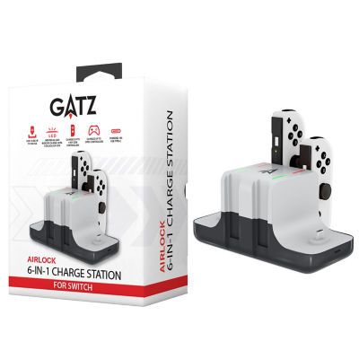 NINTENDO Gatz Airlock 6-in-1 Charging Station for Nintendo Switch [Exclusive] 3