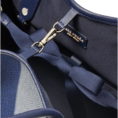 Kate spade blue tote on sale bag