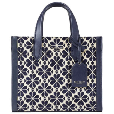 Buy Kate Spade Manhattan Spade Flower Chenille Small Tote Blue Multi K5495 Online in Singapore iShopChangi