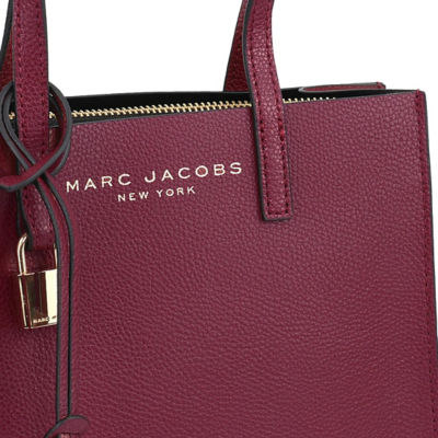 Marc Jacobs Mini Grind Coated Leather Tote