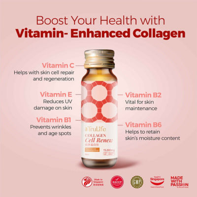 TRULIFE [Bundle of 3] TRULIFE Collagen Sugar Free - 15,000mg (Cell Renew, Manuka Max, Pearl Activa Max) 5