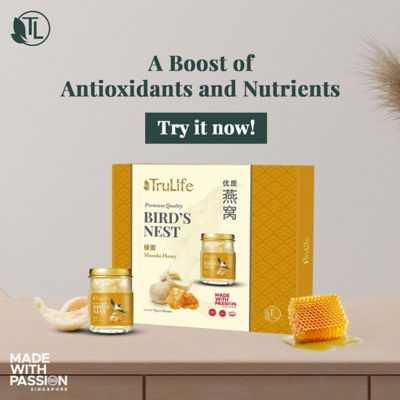 TRULIFE [BUNDLE OF 2] TRULIFE Premium Bird's Nest with Manuka Honey 6 x 70g 3