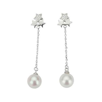 Pearly Lustre New Yorker Freshwater Pearl Earrings WE00063 1