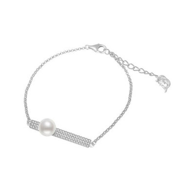 Pearly Lustre Elegant Freshwater Pearl Bracelet WB00009 1