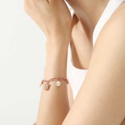 Pearly Lustre Freshwater Pearl Bracelet WB00073 | RAINFOREST 6