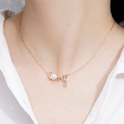 Pearly Lustre New Yorker Freshwater Pearl Love Necklace WN00088 3