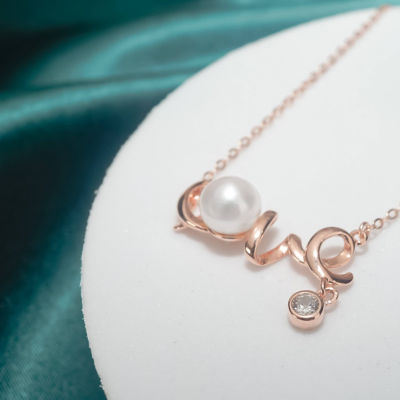 Pearly Lustre New Yorker Freshwater Pearl Love Necklace WN00088 6