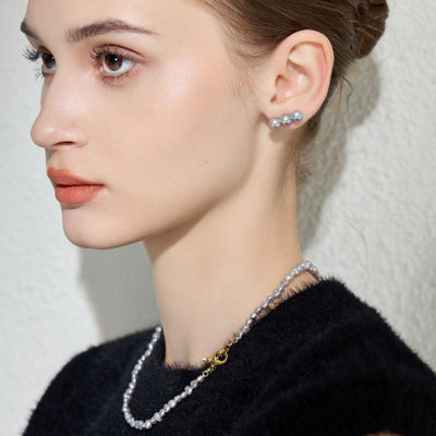 Pearly Lustre 18K Madama Pearl Earrings KE00136 2