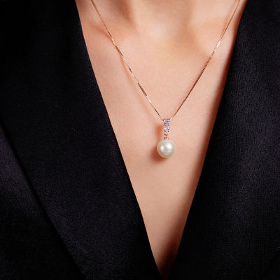 Pearly Lustre Elegant Freshwater Pearl Necklace WN00489 5