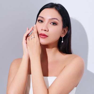Pearly Lustre Elegant Freshwater Pearl Earrings WE00298 5
