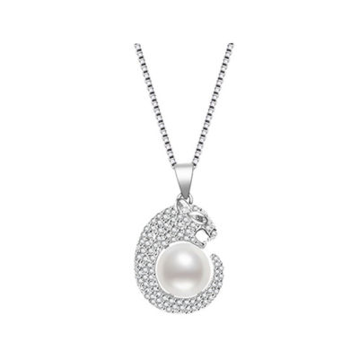 Pearly Lustre Leopard Freshwater Pearl Necklace WN00084 | RAINFOREST 1