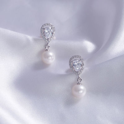 Pearly Lustre Elegant Freshwater Pearl Earrings WE00130 2