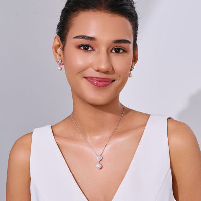 Pearly Lustre Elegant Freshwater Pearl Earrings WE00130 5