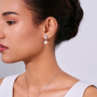 Pearly Lustre Elegant Freshwater Pearl Earrings WE00130 7