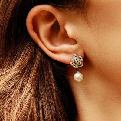 Pearly Lustre Garden City Freshwater Pearl Earrings WE00131 | Elegant Collection 5
