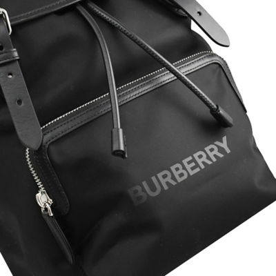 Burberry rucksack outlet black