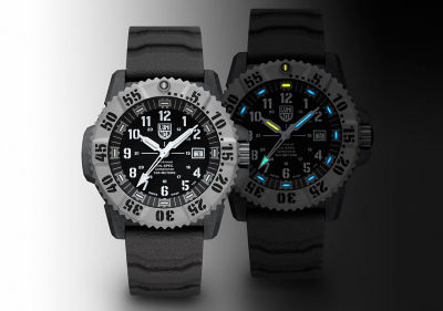 Luminox MIL SPEC Black Dial Black Rubber Strap Watch Set 46mm XL.3351.1.SET