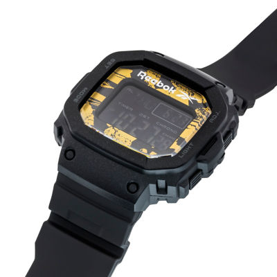 Reebok 骄傲的数字手表黑色/金色迷彩 RV-POD-G9-PBPB-BY 3
