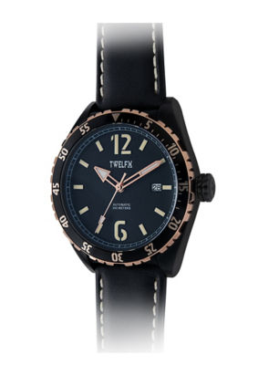 TWELF-X 海洋 1908 DEEP WAVE BLACK/ROSE GOLD 1005 3