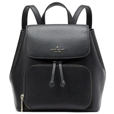 Kate spade black hot sale and white backpack