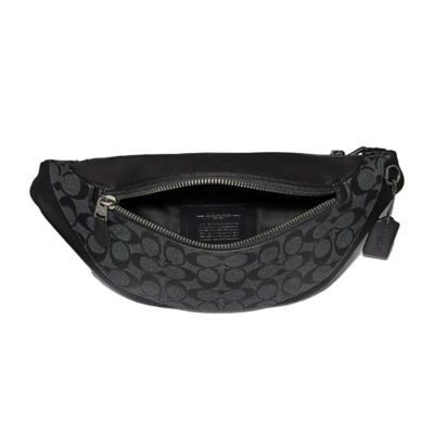 Buy Coach Warren Belt Bag In Signature Canvas F78777 Charcoal