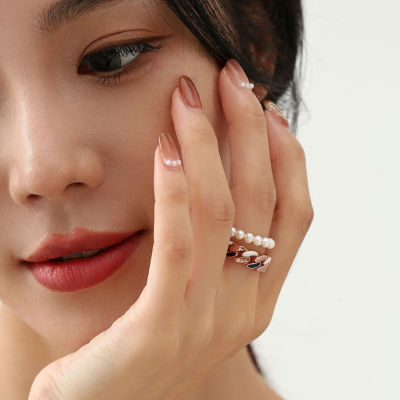 Pearly Lustre New Yorker Freshwater Pearl Duo Ring WR00103 | Mix&Match 7