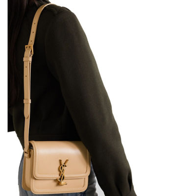 Solferino small satchel in box saint laurent leather hot sale