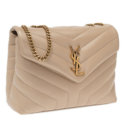 Buy SAINT LAURENT YSL Loulou Small Chain Bag In Quilted