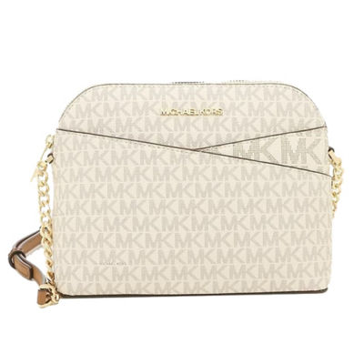 Buy Michael Kors Jet Set Travel MD Dome Crossbody Bag Vanilla